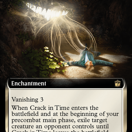 Crack in Time (Extended Art) [Doctor Who] Surge Foil