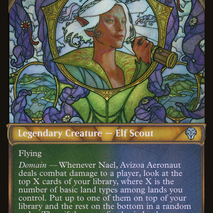 Nael, Avizoa Aeronaut (Showcase) [Dominaria United] Textured Foil