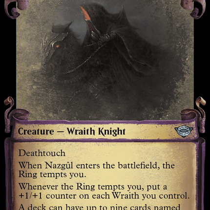 Nazgûl (551) (Showcase) [The Lord of the Rings: Tales of Middle-earth]