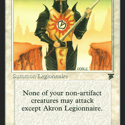 Akron Legionnaire [Legends]