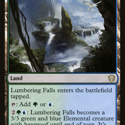 Lumbering Falls [Commander 2021]
