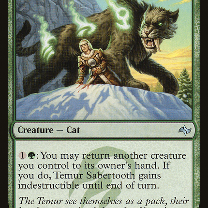 Temur Sabertooth [Fate Reforged]