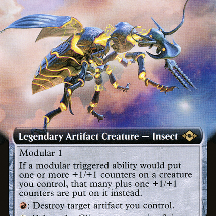 Zabaz, the Glimmerwasp (Extended Art) [Modern Horizons 2]