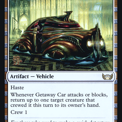 Getaway Car [Streets of New Capenna Promos] Prerelease Foil