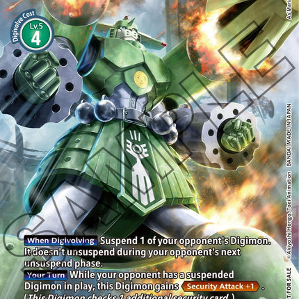 MegaGargomon [BT3-057] (Tamer's Card Set 1) [Release Special Booster Promos]