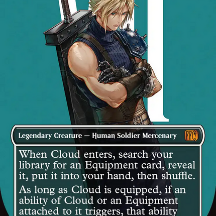 Cloud, Midgar Mercenary (Borderless) [FINAL FANTASY]