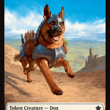 Dog [Foundations Tokens] Foil