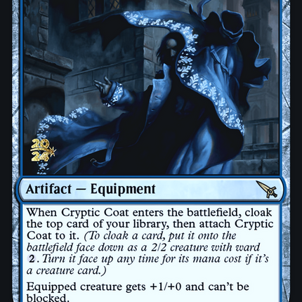 Cryptic Coat [Murders at Karlov Manor Promos] Prerelease Foil