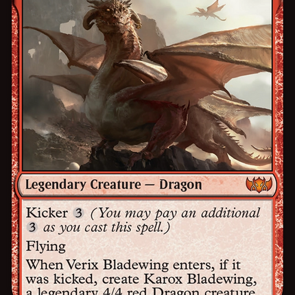 Verix Bladewing [Commander: Tarkir: Dragonstorm]