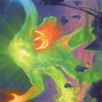 Omnath, Locus of Creation // Omnath, Locus of Creation (Borderless) [Zendikar Rising Art Series]