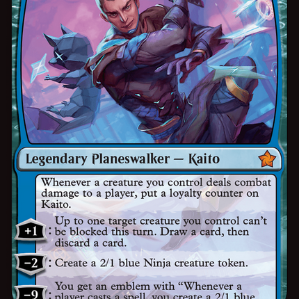 Kaito, Cunning Infiltrator [Foundations] Foil