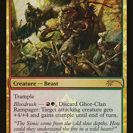 Ghor-Clan Rampager [Friday Night Magic 2013] Foil