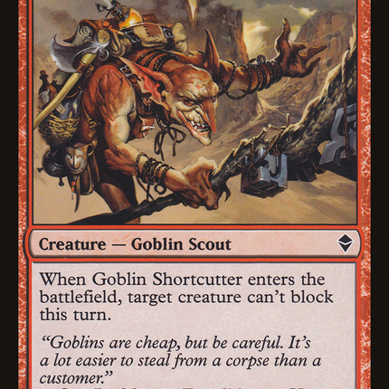 Goblin Shortcutter [Zendikar]