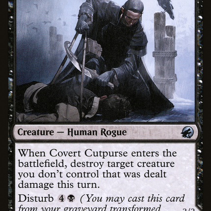 Covert Cutpurse // Covetous Geist [Innistrad: Midnight Hunt]