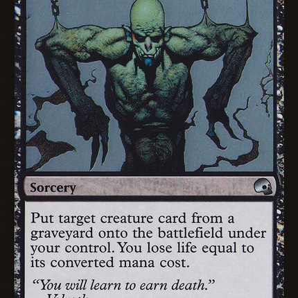 Reanimate [Premium Deck Series: Graveborn] Foil