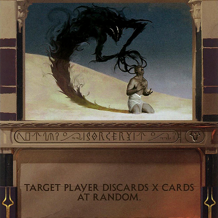 Mind Twist (Borderless) [Amonkhet Invocations] Foil