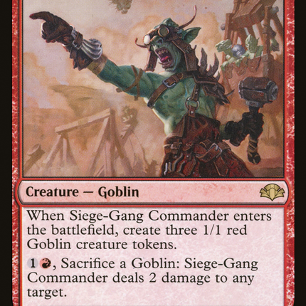 Siege-Gang Commander [Dominaria Remastered]