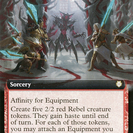Goldwardens' Gambit (Extended Art) [Phyrexia: All Will Be One Commander]