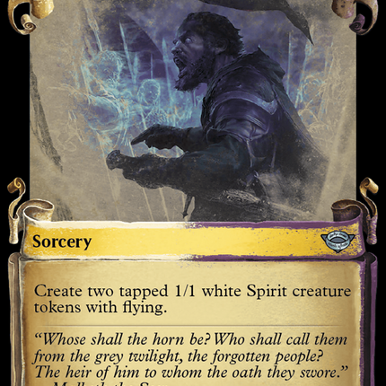 Shadow Summoning (Showcase) [The Lord of the Rings: Tales of Middle-earth]