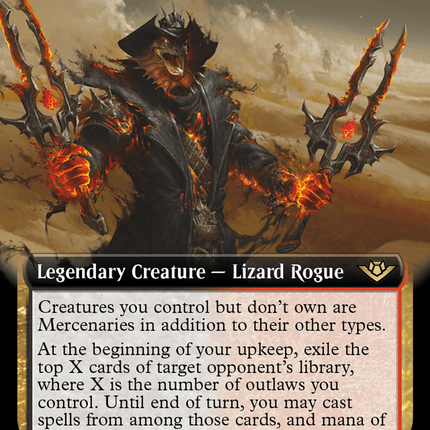 Laughing Jasper Flint (Extended Art) [Outlaws of Thunder Junction] Foil
