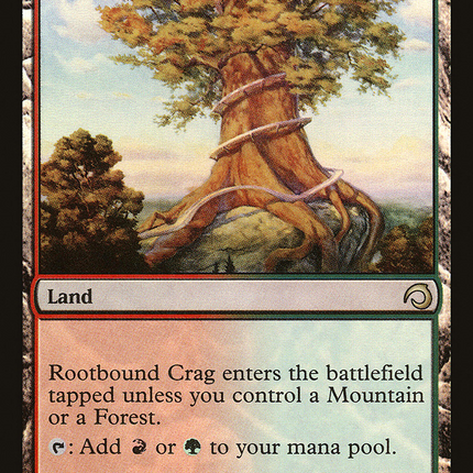 Rootbound Crag [Premium Deck Series: Slivers] Foil