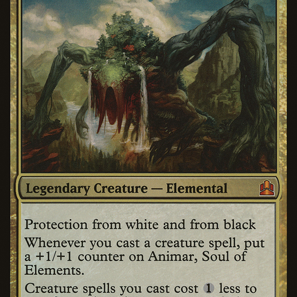 Animar, Soul of Elements [Commander 2011 Oversized] Foil