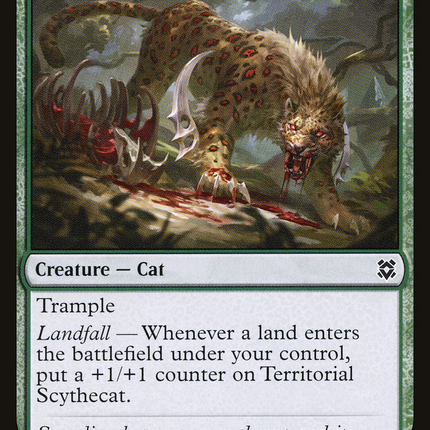 Territorial Scythecat [Zendikar Rising]