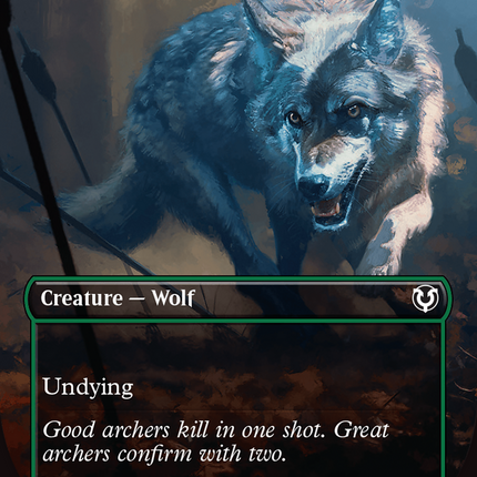 Young Wolf (Borderless) [Innistrad Remastered] Foil