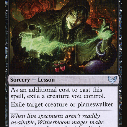 Necrotic Fumes (lesson) [Strixhaven: School of Mages]