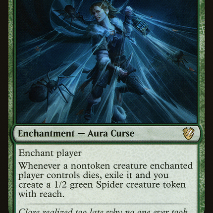Curse of Clinging Webs [Midnight Hunt Commander]