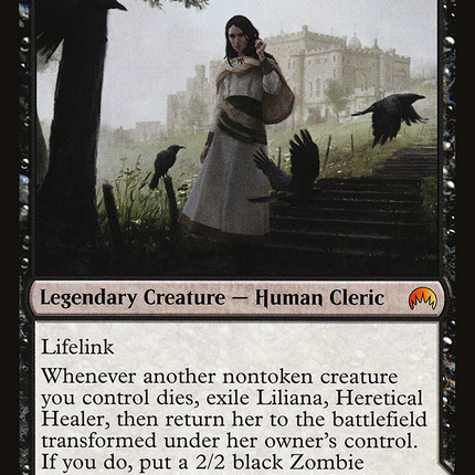 Liliana, Heretical Healer // Liliana, Defiant Necromancer [The List]