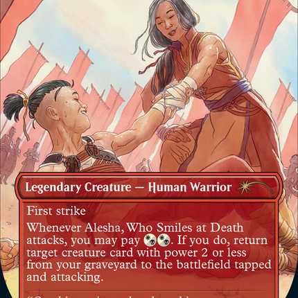 Alesha, Who Smiles at Death (Borderless) [Secret Lair Drop]