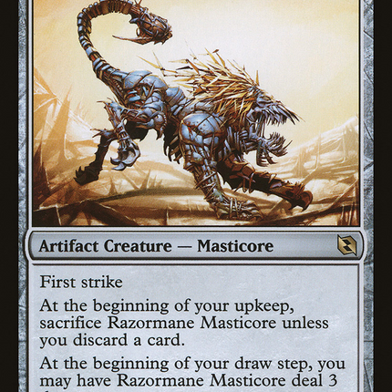 Razormane Masticore [Duel Decks: Elspeth vs. Tezzeret]