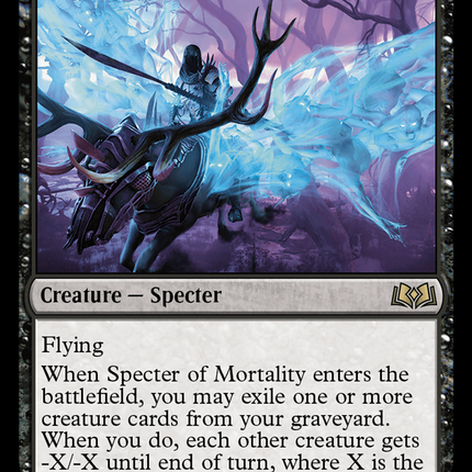 Specter of Mortality [Wilds of Eldraine]