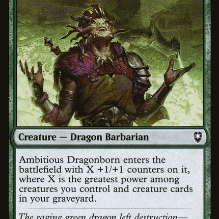 Ambitious Dragonborn [Commander Legends: Battle for Baldur's Gate]