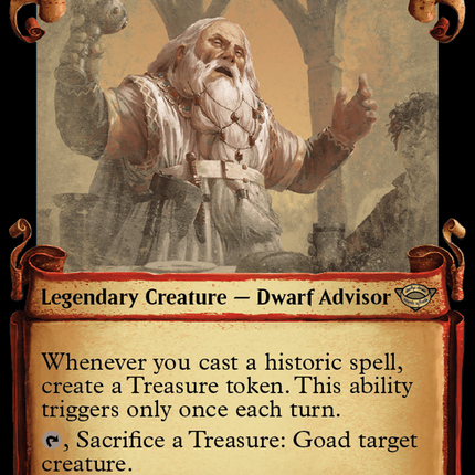 Glóin, Dwarf Emissary (Showcase) [The Lord of the Rings: Tales of Middle-earth]