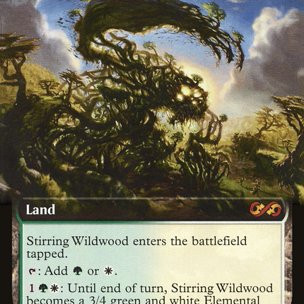 Stirring Wildwood (Extended Art) [Ultimate Box Topper] Foil