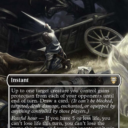 Courageous Resolve (Borderless) [Tales of Middle-earth Commander]
