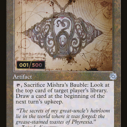 Mishra's Bauble (Retro) [The Brothers' War Retro Artifacts] Serialized Foil