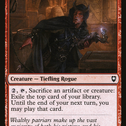 Warehouse Thief [Commander Legends: Battle for Baldur's Gate]