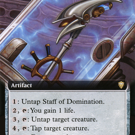 Staff of Domination (Extended Art) [Commander Legends]