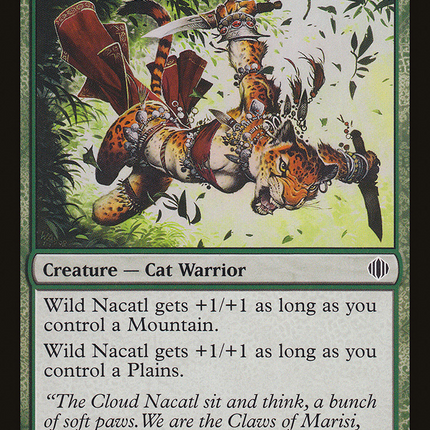 Wild Nacatl [Shards of Alara]
