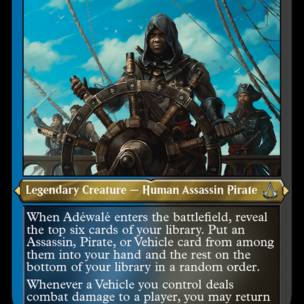 Adéwalé, Breaker of Chains [Assassin's Creed] Etched Foil