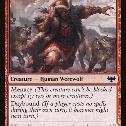 Fearful Villager // Fearsome Werewolf [Innistrad: Crimson Vow]