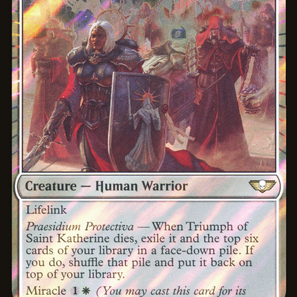 Triumph of Saint Katherine [Warhammer 40,000 Commander] Surge Foil