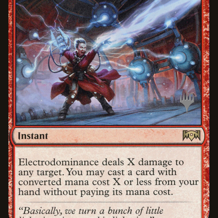 Electrodominance [Ravnica Allegiance Promos]