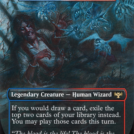 Eruth, Tormented Prophet - Renfield, Delusional Minion  (Borderless) [Innistrad: Crimson Vow]