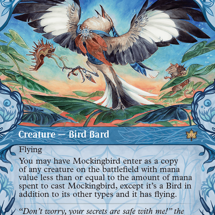 Mockingbird (Showcase) [Bloomburrow] Foil