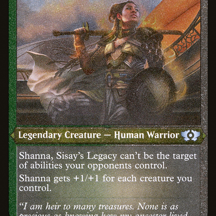 Shanna, Sisay's Legacy [Multiverse Legends] Etched Foil