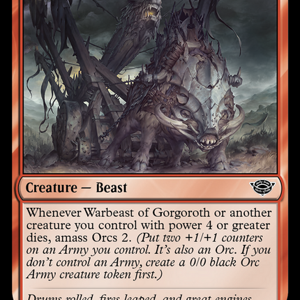 Warbeast of Gorgoroth [The Lord of the Rings: Tales of Middle-earth]